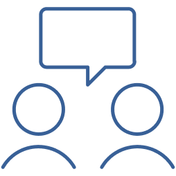 conversation collaboration icon